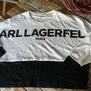 Karl Lagerfeld Paris White Tee